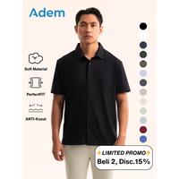 Kaos Polo Pria Adem Lengan Pendek Premium